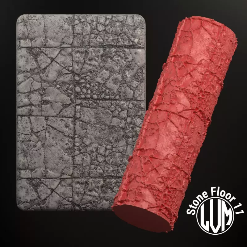 Rouleau de texture Débris urbains N°1