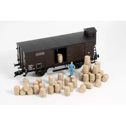 Touret bois – Ø125 /140/160/180 cm – Échelle HO