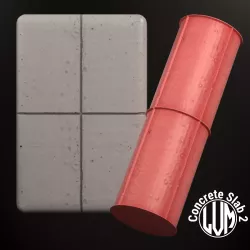 Rouleau de Texture Dalles de béton n°2