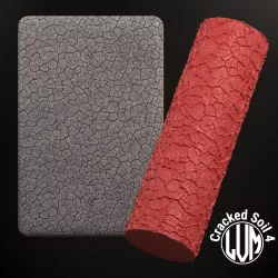 Rouleau de Texture Terre craquelée n°4