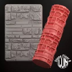 Rouleau de texture Dalles de pierre n°8