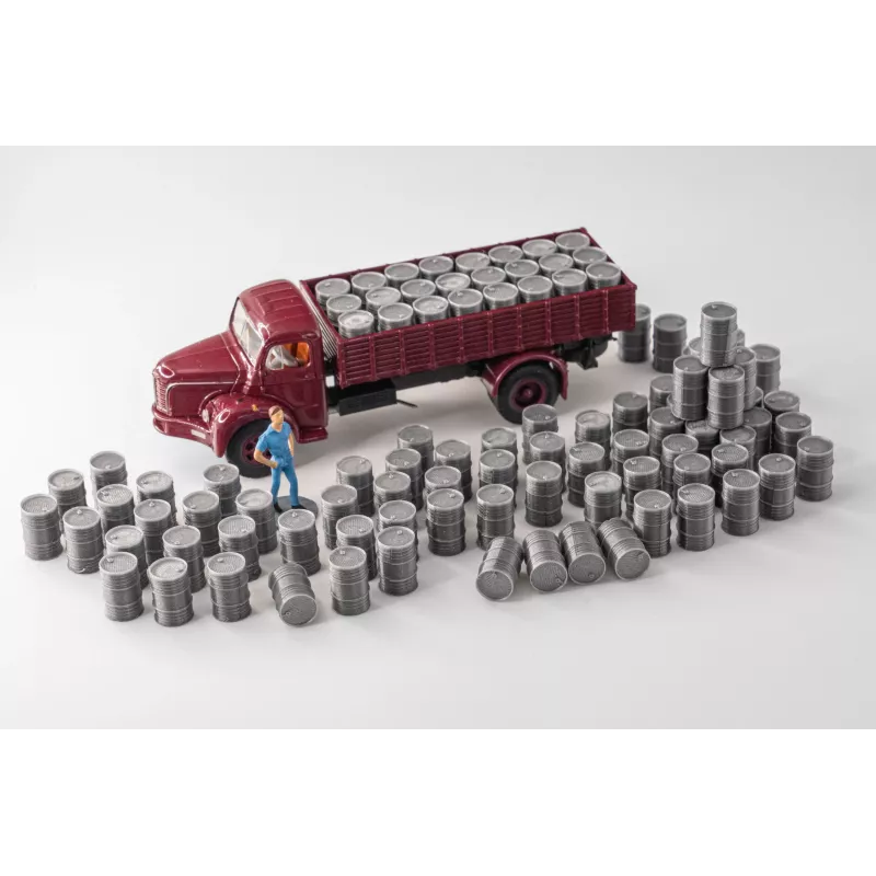 Barils 217L – Échelle HO