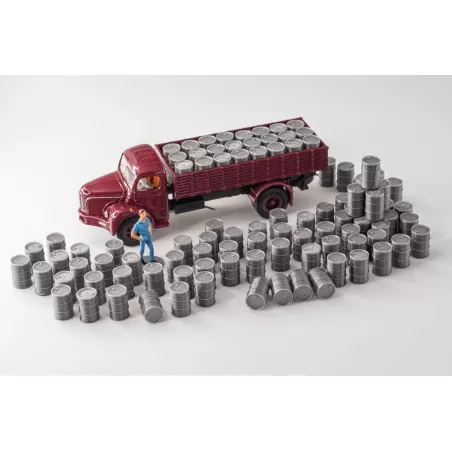 Barils 217L – Échelle HO