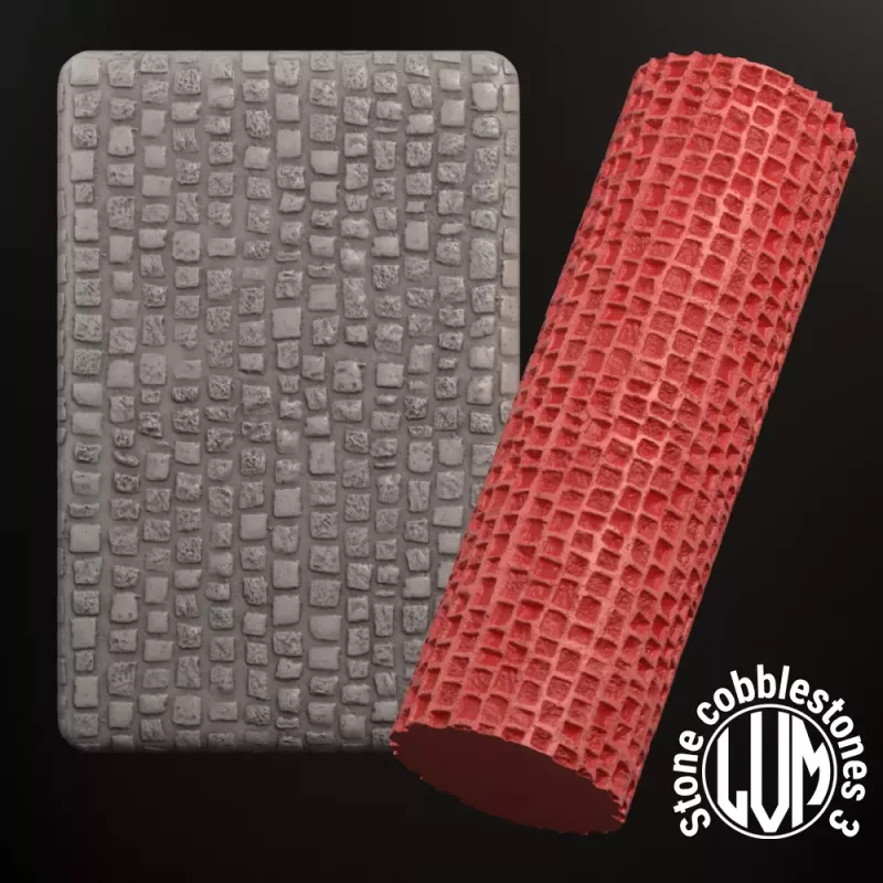 Rouleau de texture Pavés en pierre n°3