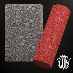 Rouleau de texture Débris urbains n°1