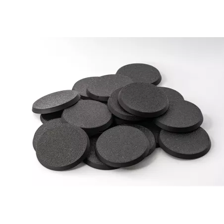 Socles plastiques ronds 40mm à l'unité