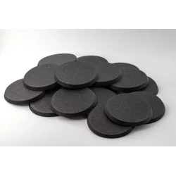 Socles plastiques ronds 50mm à l'unité