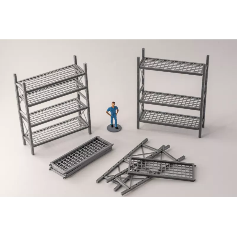 Rack palettes – Échelle HO