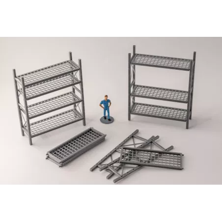Rack palettes – Échelle HO