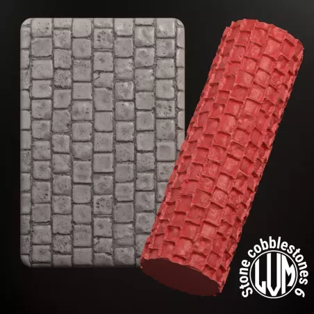 Rouleau de texture Pavés en pierre n°6