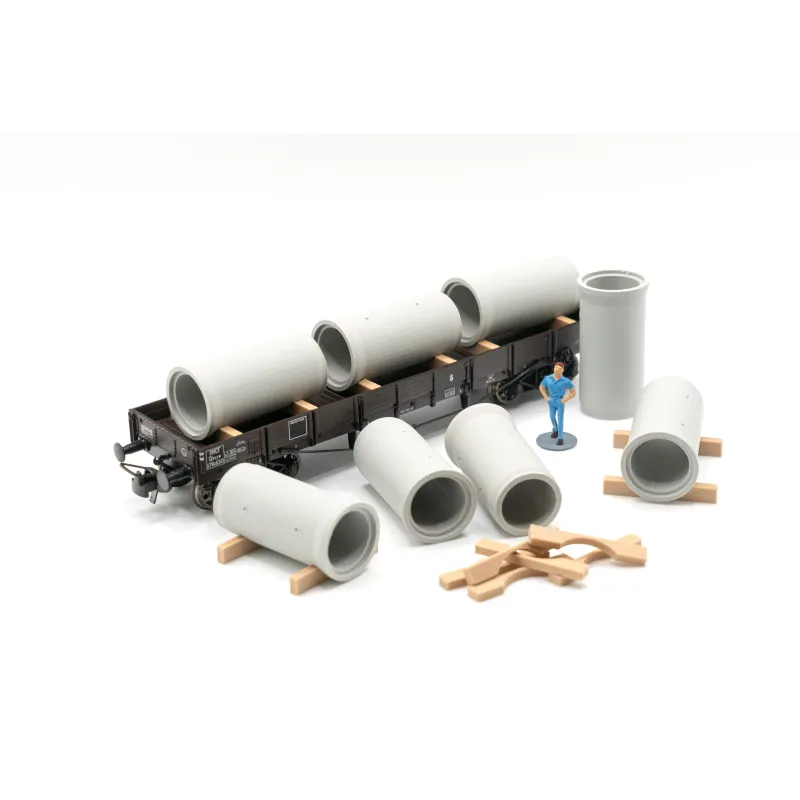 Touret bois – Ø125 /140/160/180 cm – Échelle HO