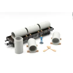 Touret bois – Ø125 /140/160/180 cm – Échelle HO