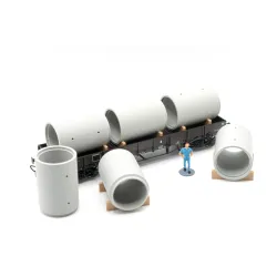 Touret bois – Ø125 /140/160/180 cm – Échelle HO