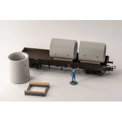 Touret bois – Ø125 /140/160/180 cm – Échelle HO