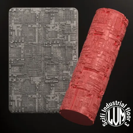 Texture Roller Scifi n°3