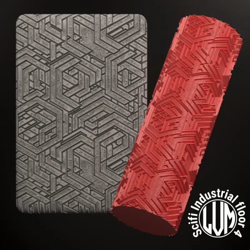 Texture Roller Scifi n°4