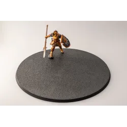 Round plastic bases