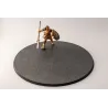 Round plastic bases
