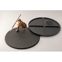 Round plastic bases