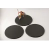 Round plastic bases