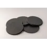 Round plastic bases