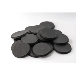 Socles plastiques ronds