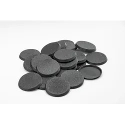 Round plastic bases