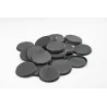 Round plastic bases