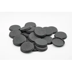 Round plastic bases