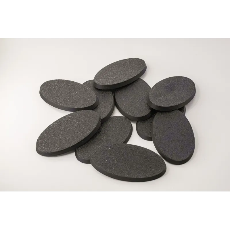 Oval plastic base