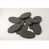 Oval plastic base