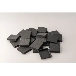 Socles plastiques carrés