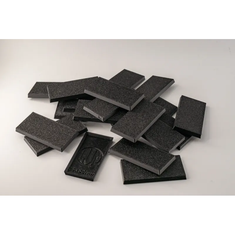 Rectangular plastic base