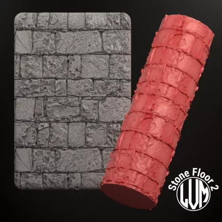 Rouleau de texture Dalles de pierre n°2